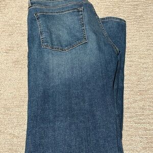 7 For All Mankind Dark Blue Denim Jeans